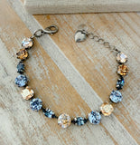 Mixed Shapes Lt Silk & Blues