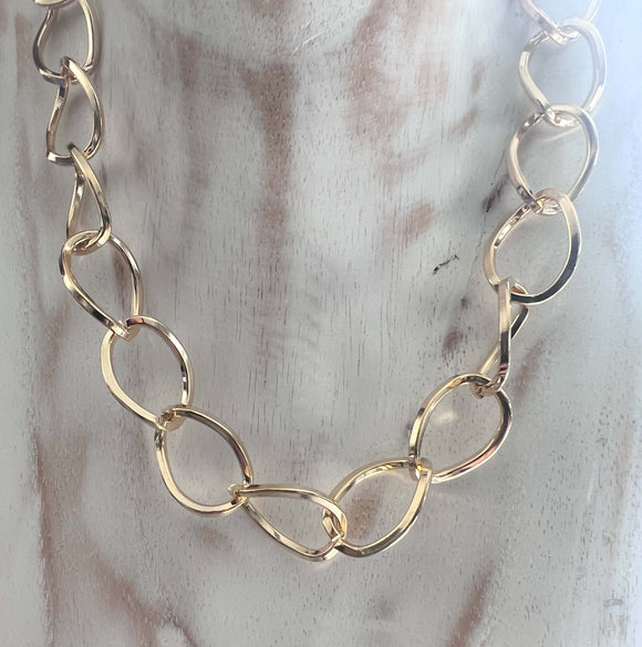 Large Oval Link Layering Chain