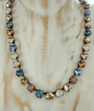 Classic Blue & Warm Sparkle