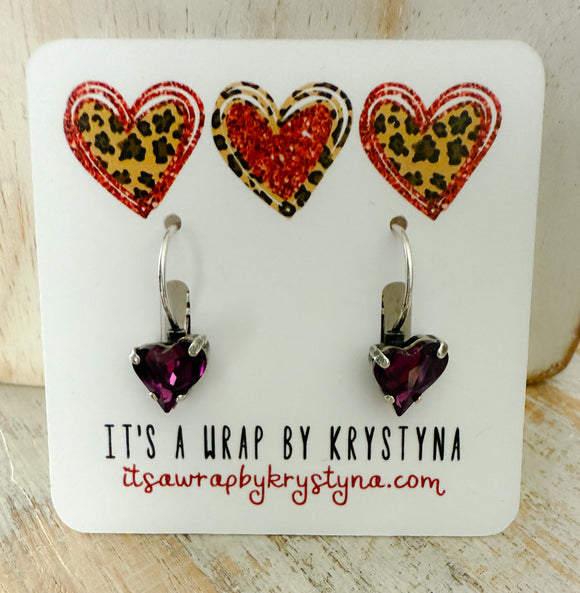 Mini Mini Hearts~Amethyst