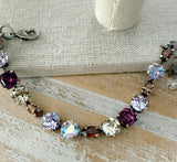 Mixed Shapes Purple & Soft Silk