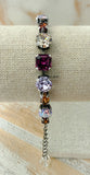 Mixed Shapes Purple & Soft Silk