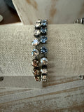 Double Wrap Blue & Brown