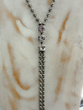 Ball Chain Necklace Lariat