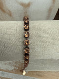 Smokey Topaz in Antique Copper