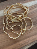 Petite Gold Stretch Bracelets