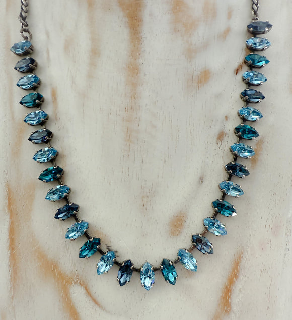 Aquamarine Mix ~ Mini Marquis
