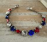 Mixed Shapes ~ Red, White, & Blue Style