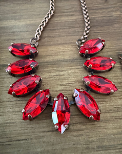 Light Siam Marquis Necklace