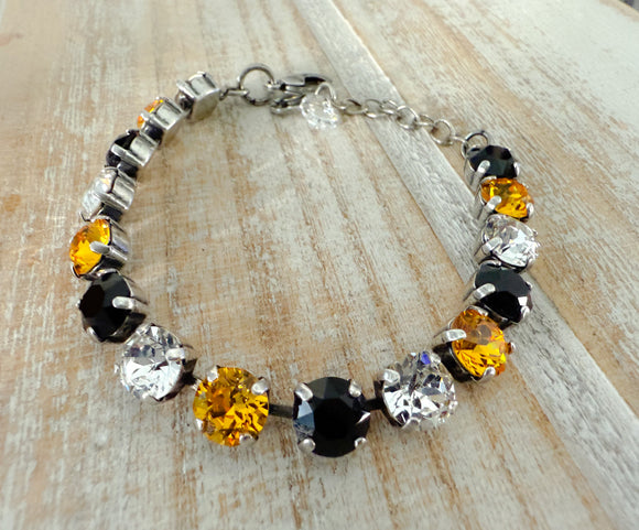 ~ Black, Gold, & Clear