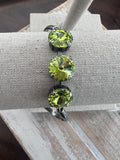 New! Rivoli Bangle in Citrus Green
