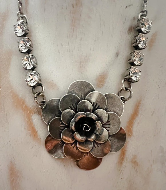 Metal Flower Bling