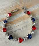 Red, White, & Blue Mixed Sizes