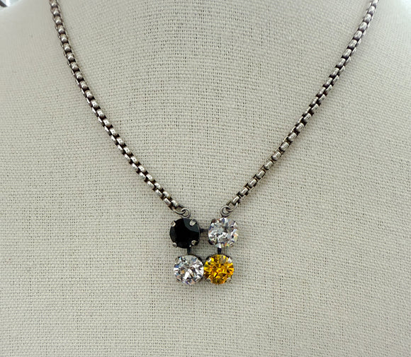 4 Sparkles ~ ”Pittsburgh” ~Black & Gold~