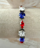 Mixed Shapes ~ Red, White, & Blue Style