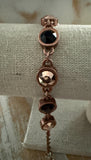 Linked in Black & Copper