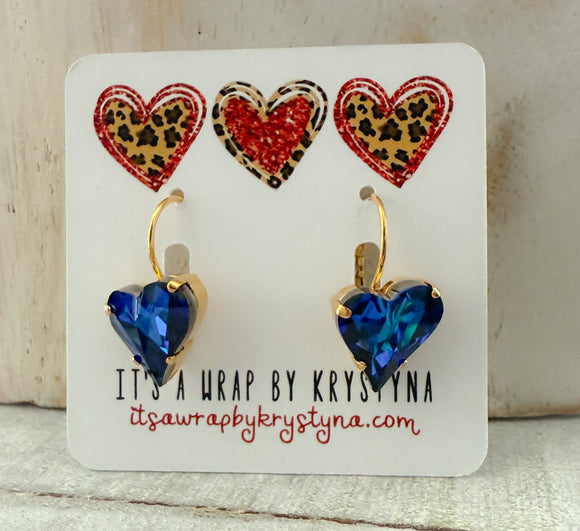 “Mini” Bermuda Blue Hearts