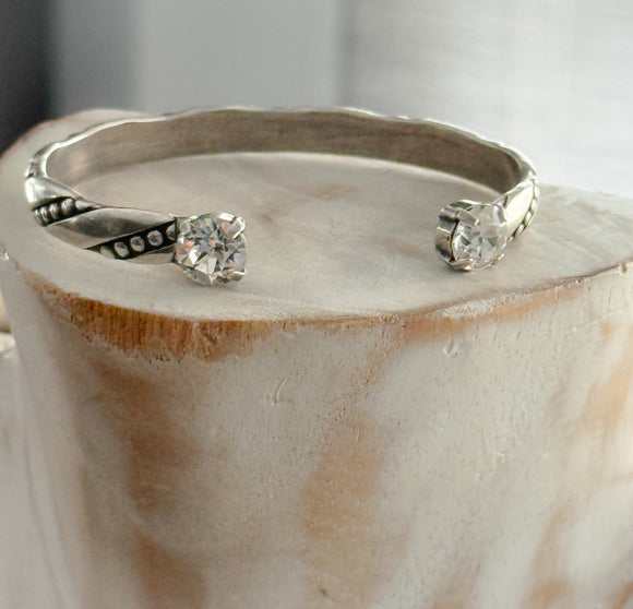 Simple Etched Bangle Bling