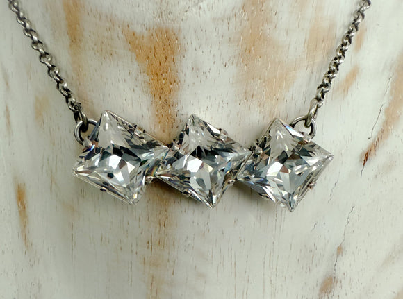 Princess Cut Trio