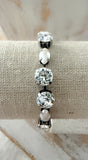 Mixed Shapes Clear with Pearl