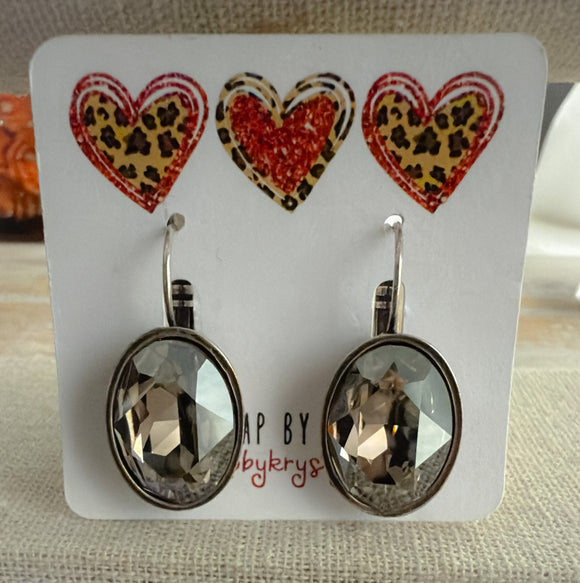 Oval Love in Crystal Satin