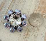 Violet Moonlight Pin