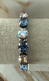 Blues with Silk Crystal Stretch