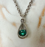 Tear Drop~New Caribbean Green