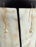 Long Wire Classic Pearl Drop