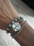 Clear w/ Pacific Opal