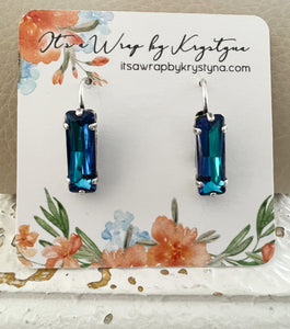 Bermuda Blue Small Baguette