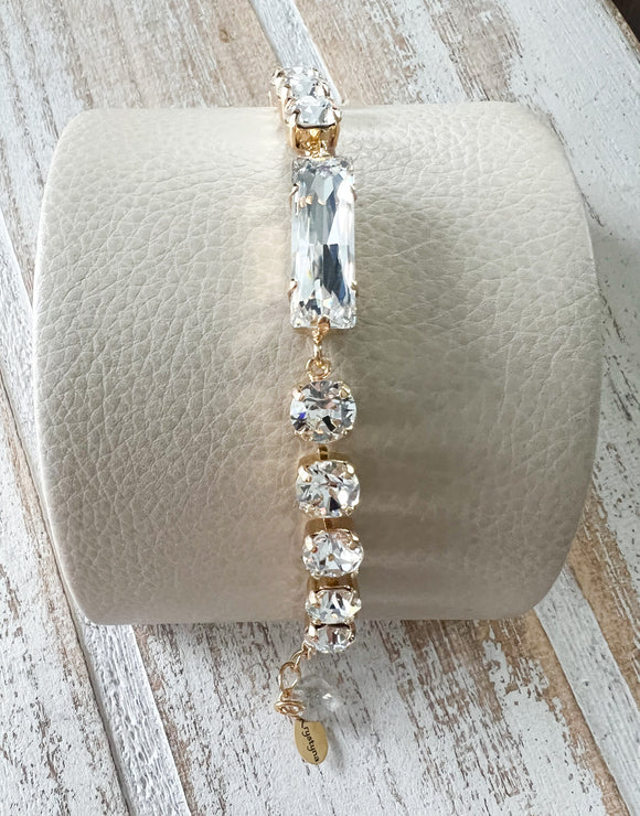 Yellow Gold Clear Baguette ~ Last Call